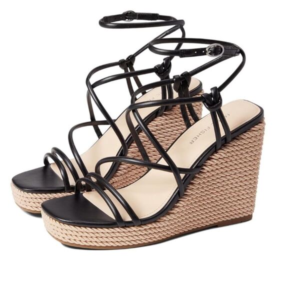 Marc Fisher Zesty Espadrille 🌺 Black 🌺 size 7.5 - Picture 2 of 8